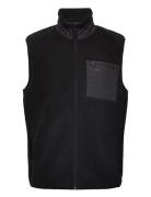 Onsdallas Sherpa Vest Otw Vd Tops Sweatshirts & Hoodies Fleeces & Midlayers Black ONLY & SONS