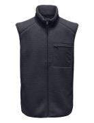 Onsdallas Sherpa Vest Otw Vd Tops Sweatshirts & Hoodies Fleeces & Midlayers Navy ONLY & SONS