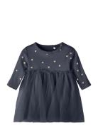 Nbfnadja Ls Dress Noos Dresses & Skirts Dresses Casual Dresses Long-sleeved Casual Dresses Navy Name It