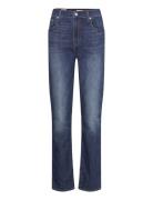 724 High Rise Straight Cool I Bottoms Jeans Straight-regular Navy LEVI´S Women