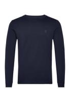 Dunstan River Long Sleeve Tee Dark Sapphire/Dark Denim Tops T-Langærmet Skjorte Navy Timberland