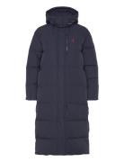 Hooded Down Jacket Foret Jakke Navy Polo Ralph Lauren