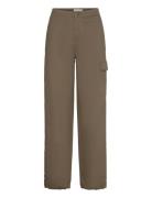 Brushed Cotton Cargo Pant Bottoms Trousers Cargo Pants Brown Calvin Klein Jeans