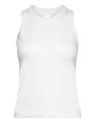 Moon Tank Top Sport T-shirts & Tops Sleeveless White Moonchild Yoga Wear