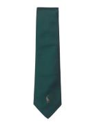 Polo Pony Silk Repp Tie Slips Green Polo Ralph Lauren