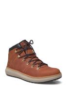 Hudson Road Mid Lace Up Waterproof Chukka Boot Rust Full Grain Snørestøvler Brown Timberland