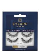 Eylure Lashes Fluttery Intense 175 Twin Pack Øjenvipper Makeup Black Eylure