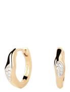 Onda Hoop Earrings Accessories Jewellery Earrings Hoops Gold PD Paola