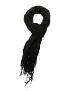 Jacsolid Woven Scarf Noos Accessories Scarves Winter Scarves Black Jack & J S