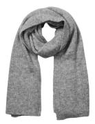 Slfmaline Lano Knit Scarf Noos Accessories Scarves Winter Scarves Grey Selected Femme