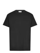 Bs Luna T-Shirt Tops T-shirts & Tops Short-sleeved Black Bruun & Stengade