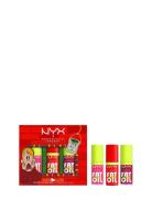 Nyx Professional Makeup Fat Oil Lip Drip Trip Makeup Gift Box Makeupsæt Makeup Nude NYX Professional Makeup