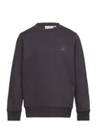 Printed Sweatshirt Tops Sweatshirts & Hoodies Sweatshirts Navy Tom Tailor