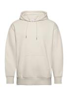 Over D Brand Carrier Hoodie Tops Sweatshirts & Hoodies Hoodies Cream Lindbergh