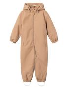 Nmnlasnow10 Suit 1Fo Lil Outerwear Coveralls Snow-ski Coveralls & Sets Beige Lil'Atelier