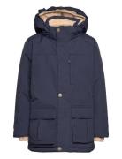 Matkastorio Fleece Lined Winter Jacket. Grs Outerwear Jackets & Coats Winter Jackets Navy Mini A Ture