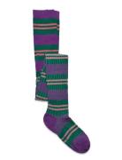 Stripy Tights Tights Purple Molo