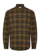 Solucell Plaid Shirt Dark Olive Yd Designers Shirts Casual Khaki Green Timberland