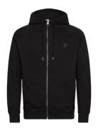 Brushed Back Full Zip Hoodie Designers Sweatshirts & Hoodies Hoodies Black Timberland