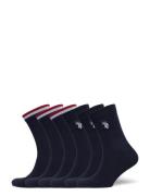 Malte Socks Uspa M Acc Underwear Socks Regular Socks Navy U.S. Polo Assn.