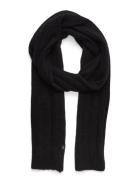 Th Timeless Scarf Accessories Scarves Winter Scarves Black Tommy Hilfiger