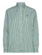 120/2 Yd Ctn Pw-Lsl-Bls Tops Shirts Long-sleeved Green Polo Ralph Lauren