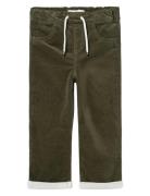 Nmmben Regular Cord Wl Pant 5805-Yt O Bottoms Trousers Khaki Green Name It