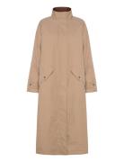 Frolli Ja 2 Trenchcoat Frakke Beige Fransa