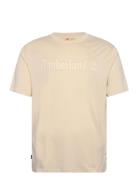 Short Sleeve Tee Tops T-Kortærmet Skjorte Beige Timberland