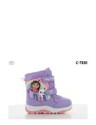 Gabby's Dolhouse Snowboot Vinterstøvler Med Burrebånd Purple Gabby's Dollhouse