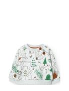 Fleece Sweatshirt Printed For Baby -Bci Tops Sweatshirts & Hoodies Sweatshirts Multi/patterned Boboli