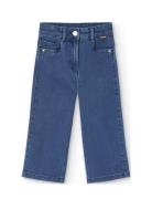 Denim Stretch Trousers For Girl -Bci Bottoms Jeans Regular Jeans Blue Boboli