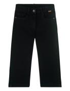 Denim Stretch Trousers For Girl -Bci Bottoms Jeans Regular Jeans Black Boboli