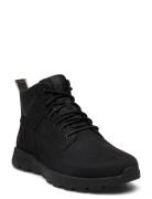 Killington Trekker Mid Lace Up Sneaker Jet Black Snørestøvler Black Timberland