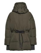 Becka - Winter Puff Rd Foret Jakke Khaki Green Day Birger Et Mikkelsen