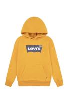 Levi's® Batwing Screenprint Hooded Pullover Tops Sweatshirts & Hoodies Hoodies Yellow Levi's