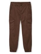 Kobmaxwell Cargo Pant Pnt Noos Bottoms Brown Kids Only