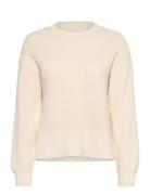 Lumapw Pu Tops Knitwear Jumpers Cream Part Two