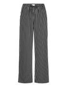 Samira Pants Bottoms Trousers Wide Leg Black Noella