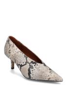 Phia 55 Pin Shoes Heels Pumps Classic Grey Anonymous Copenhagen