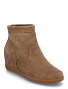 Stb-Emmy S Shoes Boots Ankle Boots Ankle Boots With Heel Beige Shoe The Bear