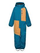 Halfpipe Winter Jumpsuit Kids Outerwear Coveralls Snow-ski Coveralls & Sets Blue ISBJÖRN Of Sweden