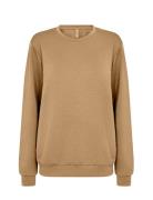 Sc-Banu Tops Sweatshirts & Hoodies Sweatshirts Brown Soyaconcept