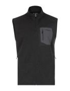 Kamphaug Knitted Vest Men Tops Sweatshirts & Hoodies Fleeces & Midlayers Grey Bergans