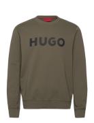 Dem Designers Sweatshirts & Hoodies Sweatshirts Khaki Green HUGO