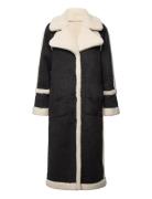 Objkhalesi Over D Coat .L Div Outerwear Coats Winter Coats Black Object