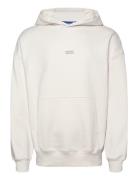 Nazardo Tops Sweatshirts & Hoodies Hoodies Cream HUGO BLUE