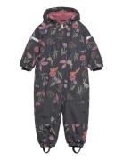 Overall Function Taslan Padded Outerwear Coveralls Snow-ski Coveralls & Sets Black Lindex