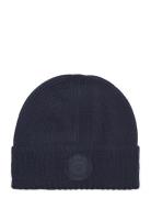 Two T Knitted Hat Accessories Headwear Beanies Navy Tom Tailor