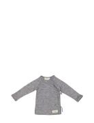 Tut Wrap Ls Tops T-shirts Long-sleeved T-Skjorte Grey MarMar Copenhagen